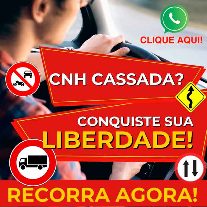 Tem dúvidas com CNH Cassada? Clique Aqui na Foto!